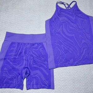 Purple Activewear Set(All In Motion)